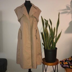 BCBG Tan Trench coat